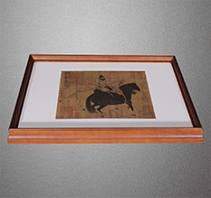 石屏书画装裱配框服务案例